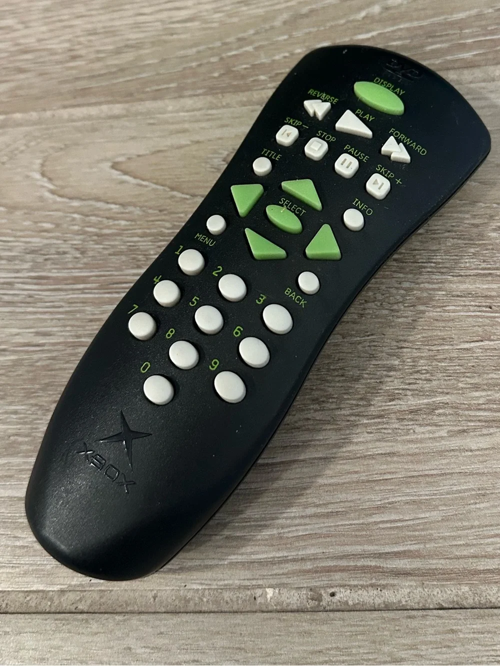 VTG Authentic OEM Microsoft Xbox Original DVD Remote Control Only